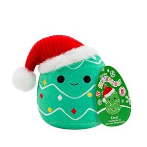 NWT Squishmallow Holiday Plush Tree Dog Toy